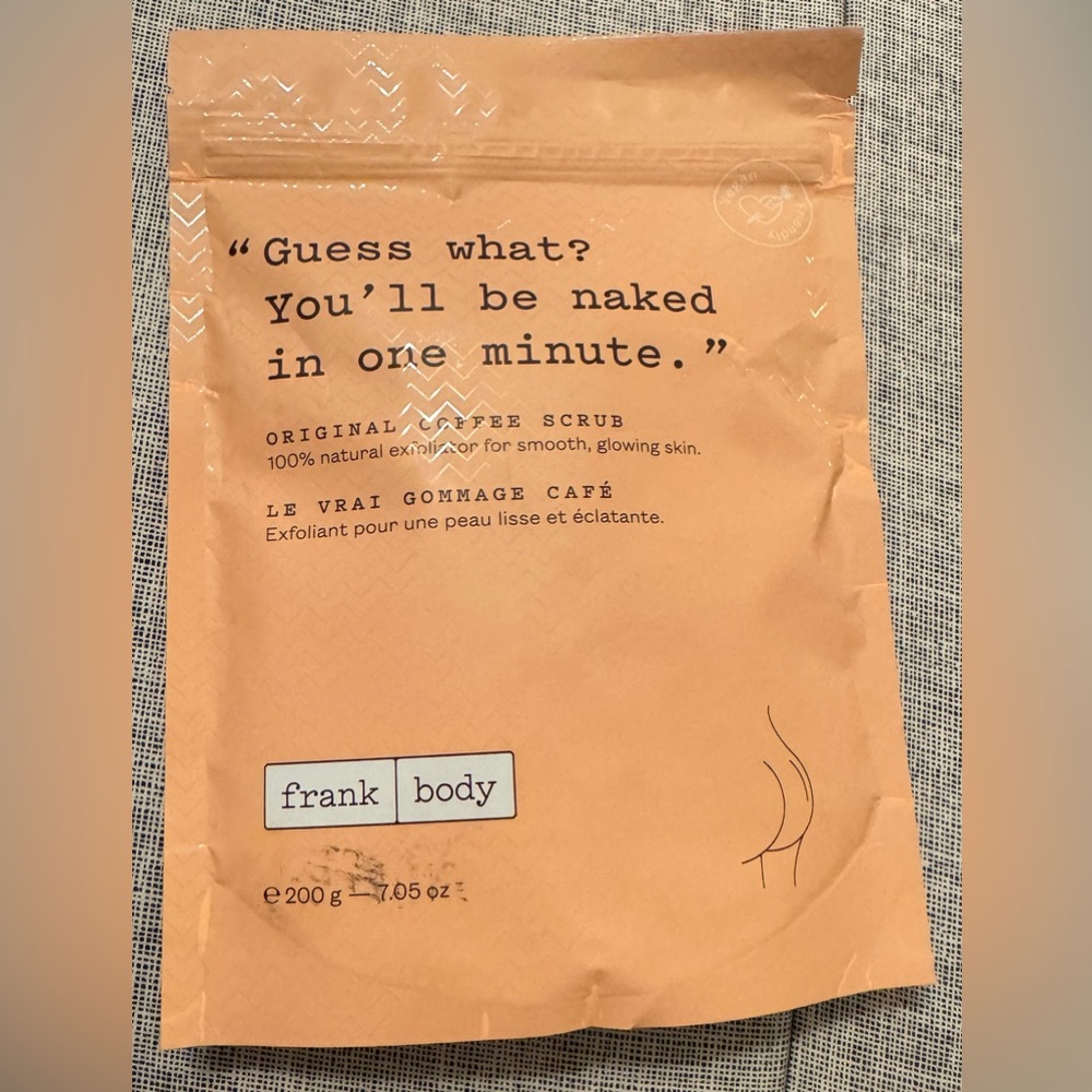 Frank body coffee scrub